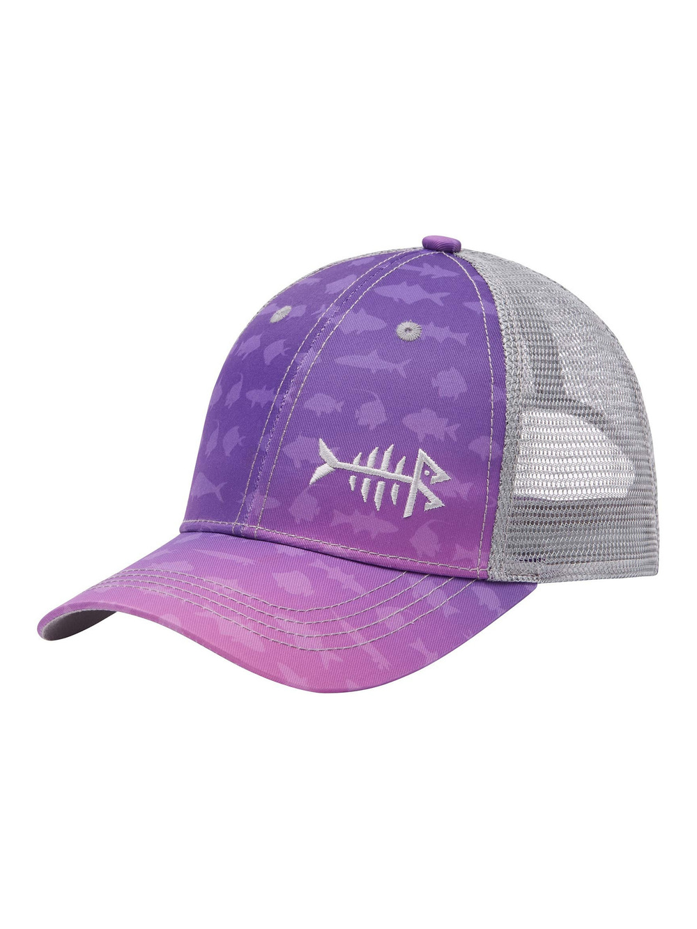 Altimate Fishing Hat Mesh Back for Men Women | Gradient Purple | Size OS